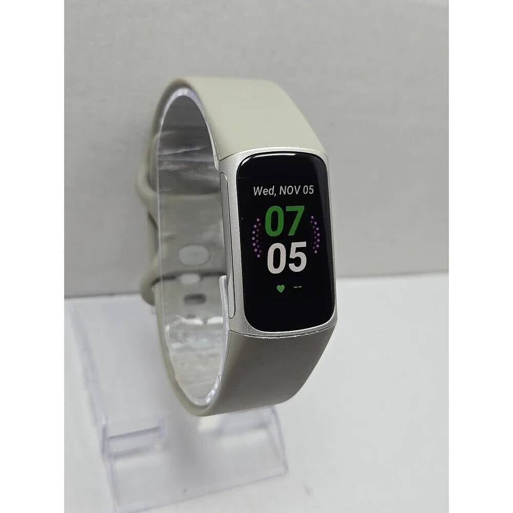 Fitbit Charge 5 Fitness Tracker GPS SpO2 Sleep Monitor Activity No Charger Watch